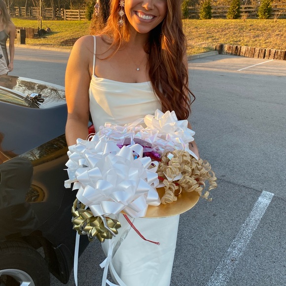 House of CB Anja Satin Corset Midi - Picture 5 of 8